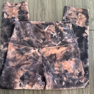 lululemon athletica Tie-Dye Leggings - Brown/tan size 4